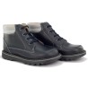Boni Luc, boys leather ankle boots. - 