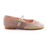 Boni Aliénor - suede and patent leather ballet flats for girls - 