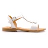 Boni Blanca II - girls white sandals