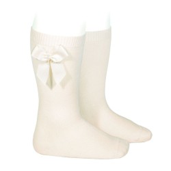 CONDOR - high socks with side bow