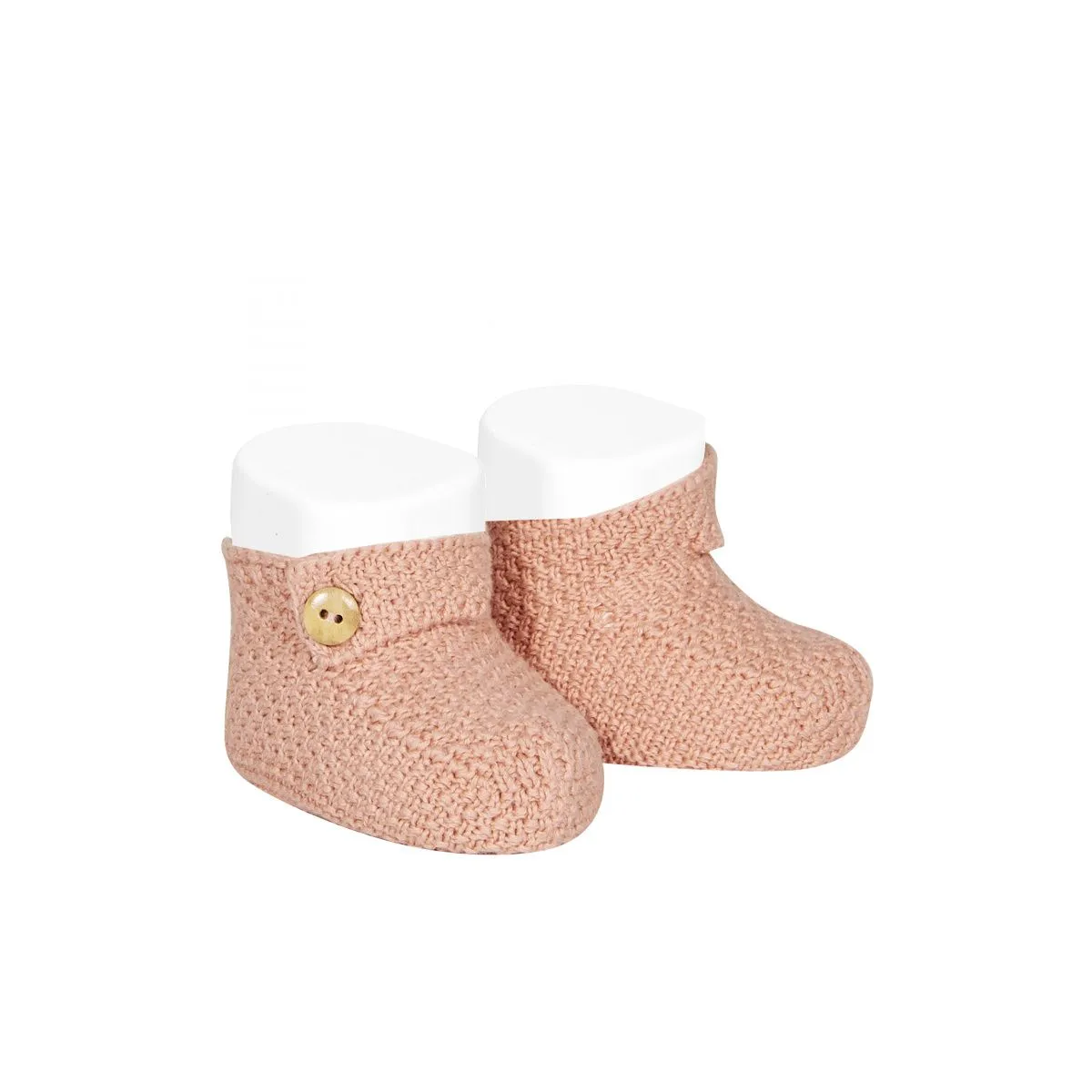CONDOR - Mottled cotton baby booties