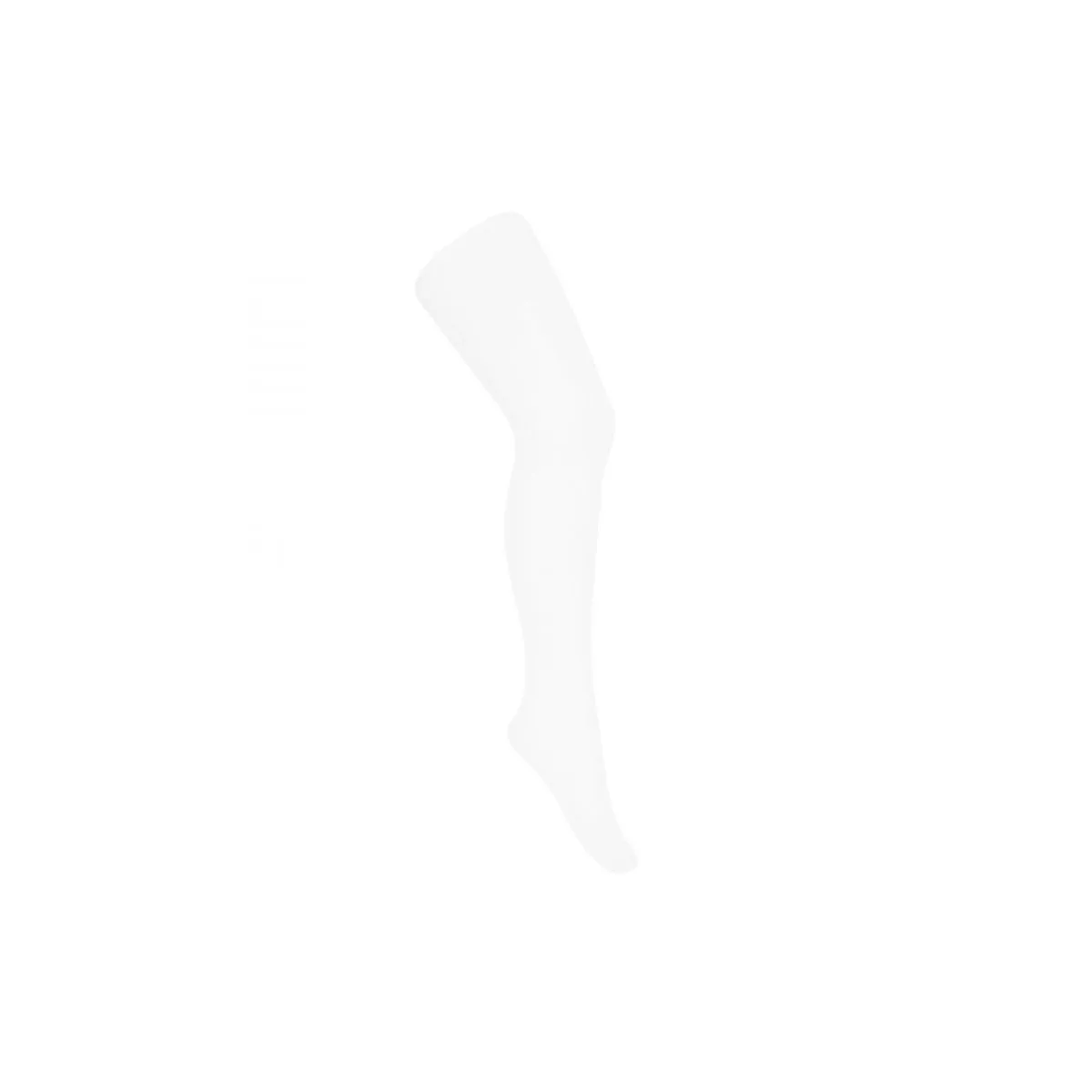 CONDOR - collant fille microfibre blanc