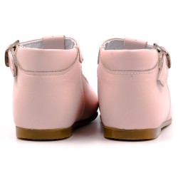 Boni Carol - Leather Buckle First Walking Shoes