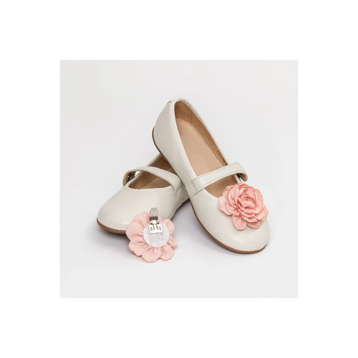 Clip chaussures à fleur 