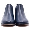 Boni Gildas - chelsea boots cuir bleu marine