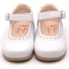 Boni Isabelle - chaussure bebe fille premiers pas - blanche