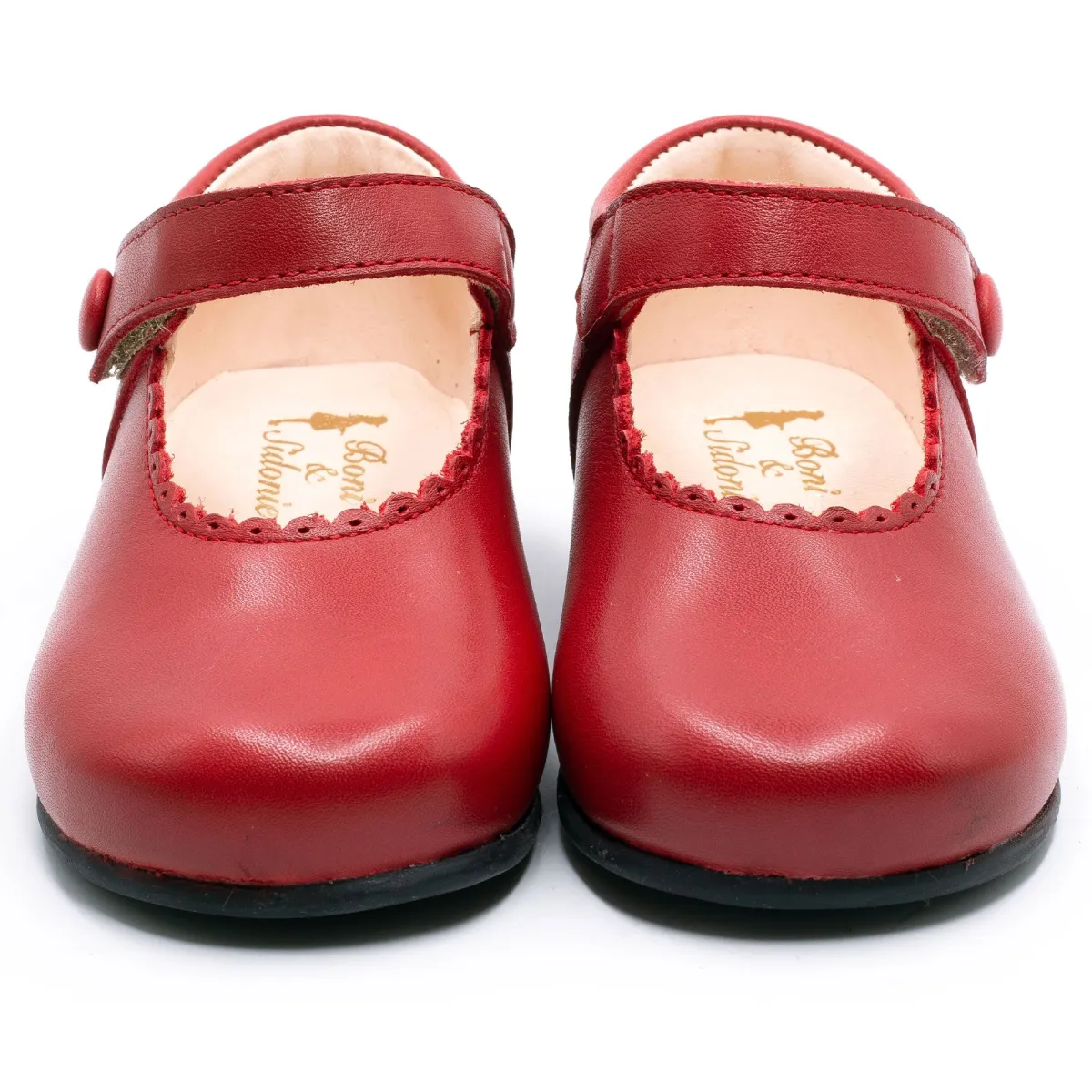 Boni Victoria - Leather Girls Riptape Classic Shoes