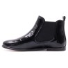 Boni Gildas - black patent ankle boots
