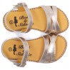 Boni Mini Ariane - sandale bébé fille dorée