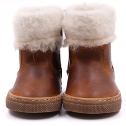 Brown Baby Woollen Boots - Boni Dolly