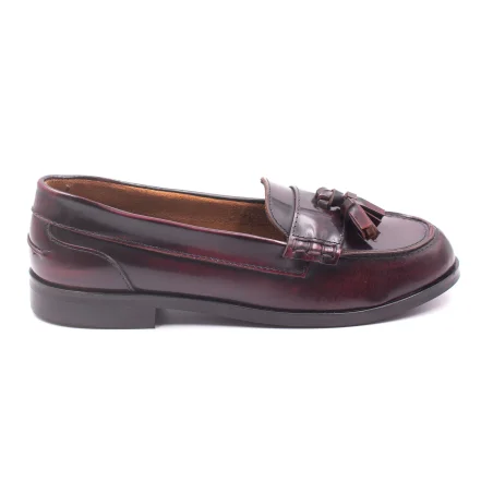 BOTCAM Mocassins Fille à Pompon – Chaussures École & Sport à Enfiler, Confortables Et Antidérapantes, Pointure 31