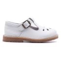 Boni Octave – Sandale enfant fermée en cuir, bride réglable (25–34)